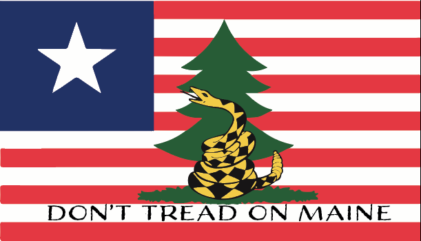 Don't Tread On Maine Flag